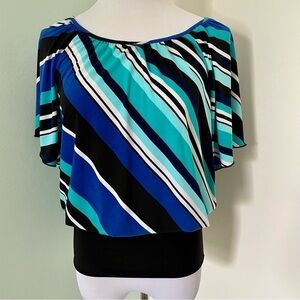 j.t.b. Dolman Sleeve Women’s Blouson Style Top Size Small